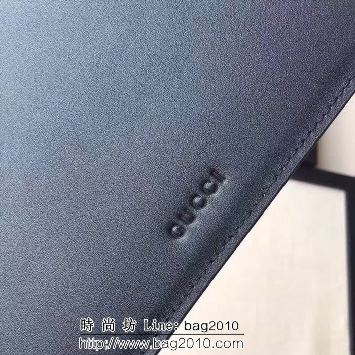 GUCCI古馳 2016年秋冬 最新款 EGG印花真皮 手拿包 445588 黑全皮 WTG1562